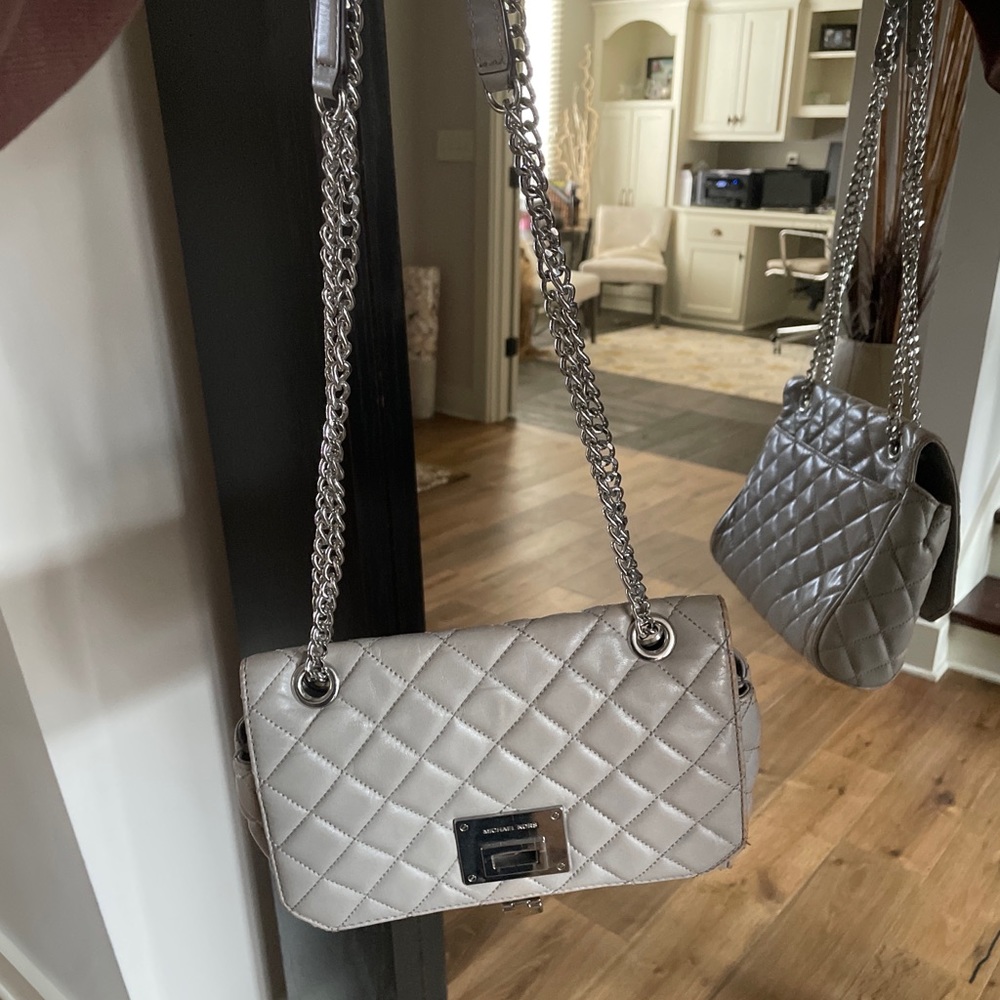 Quilted Double Chain Michael Kors